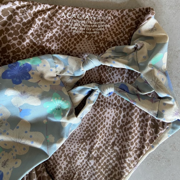 Acacia Blue Cherry Blossom Aspen Waikoloa Set Top Bottoms Size Small - Picture 2 of 6